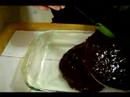 Kolay Cappucino Kek Tarifini: İçinde Fındık Cappucino Kek İçin Katlanır. Resim 3