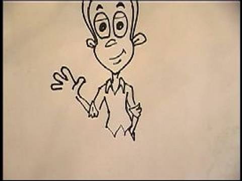 Çizgi Film Karakterleri Çizmek İçin Nasıl: Eller Üzerinde Bir Çizgi Film Karakteri Çizmek İçin Nasıl Resim 1