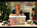 Yılbaşı Süsleri Saklamak İçin Nasıl : Noel Süslemeleri İle Kutuları Etiketlemek İçin Nasıl 