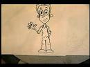 Çizgi Film Karakterleri Çizmek İçin Nasıl: Ayak Üzerinde Bir Çizgi Film Karakteri Çizmek İçin Nasıl Resim 3