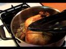 Nasıl Cook Poule Au Pot (Bir Tencerede Tavuk) Yapılır: Nasıl Tavuk Fırın İçin Hazırlamak İçin Resim 3