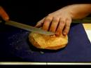 Közlenmiş Biber Ve Enginar Dip Tarifi: Enginar Ve Közlenmiş Biber Daldırma İçin Ekmek Hollowing Resim 4