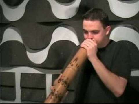 Didgeridoo Oynamayı: Dairesel Tekniği İçin Didgeridoo Nefes Resim 1