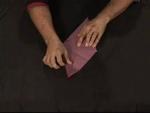 Nasıl Bir Origami Kedi Yapmak: Dış Hat Bile Edge İle Origami Kedi İçin Katlama Resim 1