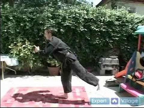 Gelişmiş Okinawa Kempo Karate: Nasıl Geri Bir Tekme Kempo Karate Resim 1