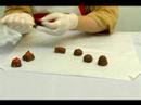 Yapmak Badem Ezmesi Şeker Ve Kek Süslemeleri Nasıl: Çikolatalı Badem Ezmesi Tatlılar Dekorasyon Resim 3