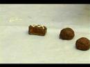 Yapmak Badem Ezmesi Şeker Ve Kek Süslemeleri Nasıl: Çikolatalı Badem Ezmesi Tatlılar Dekorasyon Resim 4