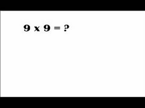 Nasıl Kafanın İçinde Matematik Yapmak İçin : Hızlı Matematik Hileler: 9 İle Çarparak  Resim 1