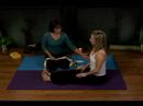 Bloklar Ve Askıları İle Yoga : Ne Kadar İleri Diz Yoga Poz İçin Kafa Yapmak İçin 