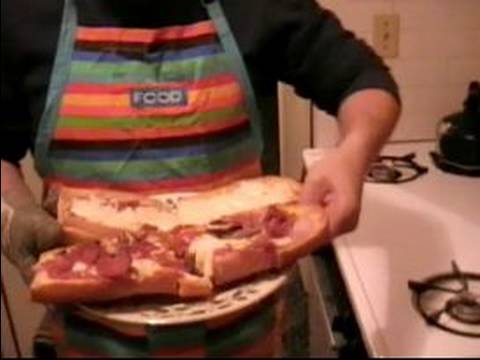 Bruschetta Ve Pizza Tarifleri: Fransız Ekmeği Pizza Nasıl Servis Resim 1