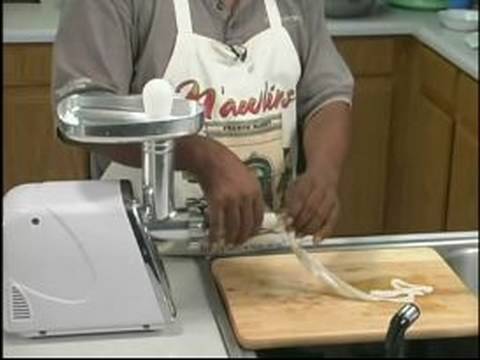Creole Karides Sosis Tarifi : Stuffer Tüp Kullanarak Sosis Tarifi Karides İçin 