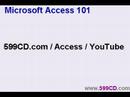 599Cd Microsoft Access Öğretici 101.10