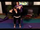 Doğum Öncesi Yoga Dersi : Doğum Öncesi Yoga İçin Sandalye Uzanan Yan  Resim 3