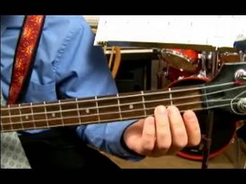 Bas Gitar Çalıyor: E Büyük: 2 Jazz Bass E Binbaşı Ölçek Ölçmek Resim 1
