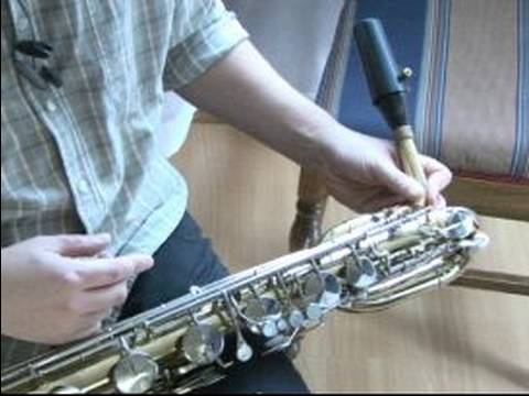 Bariton Saksafon Çalmak Nasıl: Bariton Saksofon Parçaları Resim 1