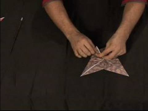 Nasıl Origami Orkide Yapmak: Elmas Bir Origami Orkide İçin Açma Resim 1