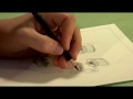 Nasıl Coquille Kağıt Üzerinde Bir Portre Çizmek : Bir Portre Kulakları Çizim  Resim 4