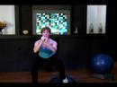 Nasıl Bosu Topu Egzersiz Yapmak İçin : Bosu Topu Üzerinde Diz Asansörleri İle Yan Ağız Kavgası 