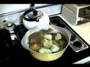 Amerikan Patates Salatası Tarifi: Drenaj Patates Patates Salatası İçin Resim 3