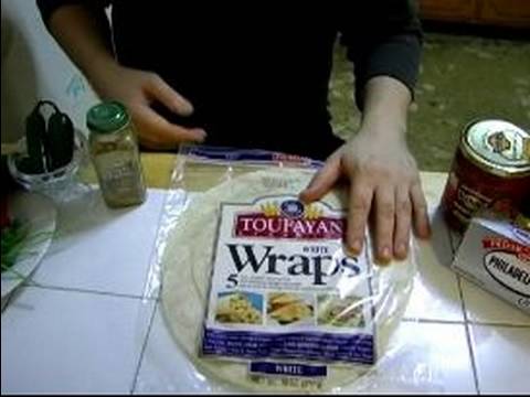 Nasıl Bean Burrito Alıntılar Yapmak: Bean Burrito Sokması İçin Malzemeler Resim 1