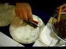 Nasıl Bean Burrito Alıntılar Yapmak: Dürüm Ekmeği Bean Burrito Sokması İçin Haddeleme Resim 3