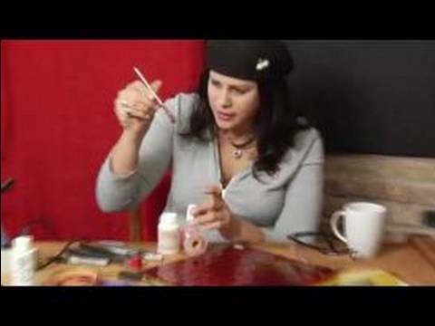 Vitray Sanat Başlamak İçin Nasıl : Vitray Akı Nasıl Kullanılır 