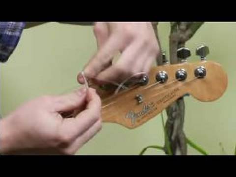 Elektrik Gitar Dizeleri Değiştirmek İçin Nasıl : Gitar Dizeleri Dışı Fazla Klip İçin Nasıl  Resim 1