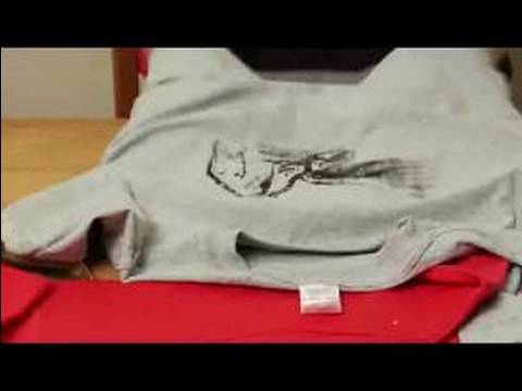 Nasıl T-Shirt Baskısı İçin : T-Shirt Set Silkscreening İçin Resim Isıtmak İçin Ütü Daha Fazla  Resim 1