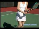 Tenis Sporu Nasıl Oynanır : Tenis Sporunun Kısa Bir Vuruş Vurmak İçin Nasıl 