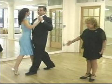 Foxtrot Dans Etmeyi: Fokstrot Dansı Zig Zag Açın Bir Engel İle