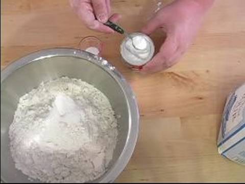 Nasıl Angel Cookies Yapmak: Kuru Malzemeler İçin Melek Kurabiye Resim 1