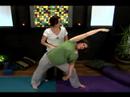 Doğum Öncesi Yoga Poses: Profilden Hamle Poz Doğum Öncesi Yoga İçin Resim 4