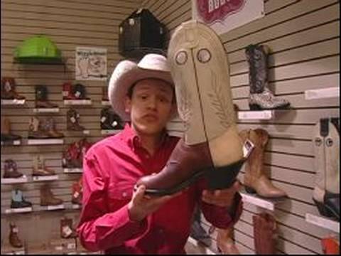 Nasıl Kovboy Çizmeleri Bir Çift Almak İçin : Rodeo Kovboy Çizmesi Seçimi  Resim 1