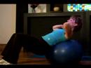 14 Egzersiz Topu Egzersiz : Egzersiz Topu İle Twist Egzersizi  Resim 3