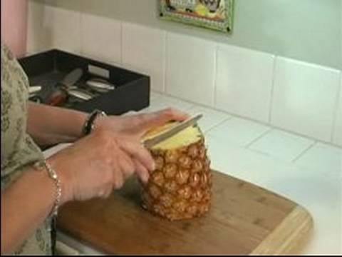Nasıl Kullanım Şef Bıçak Yapılır: Ananas Bıçak Kullanmayı Resim 1