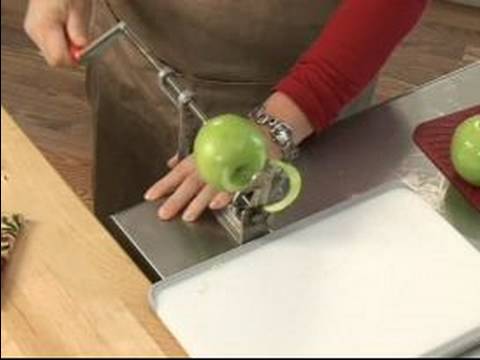Mutfak Aletleri Nasıl Kullanılır : Elma Soyucu Kullanın & Corer Nasıl 