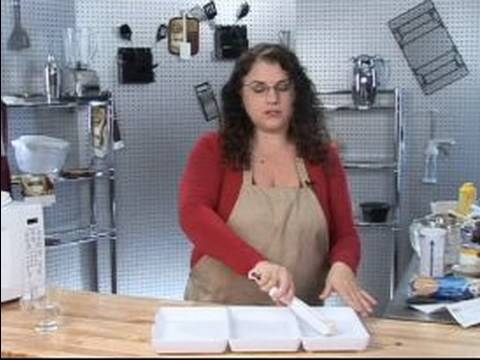 Mutfak Aletleri Nasıl Kullanılır : Kaplama Bir Tepsi Kullanmak İçin Nasıl 