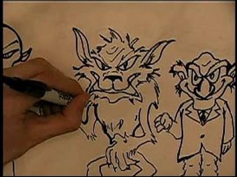 Kötü Adamlar Ve Canavarlar Çizmek İçin Nasıl : Kötü Bir Çizim Detayı Nasıl  Resim 1
