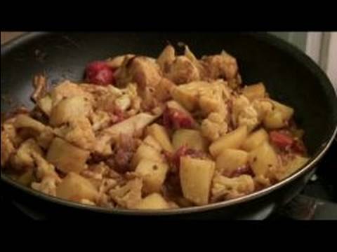 Patatesli Karnabahar Nasıl Pişirilir : Karnabahar Patates İle Servis Nasıl Yapılır, 