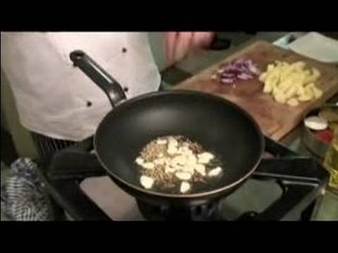 Patatesli Karnabahar Nasıl Pişirilir : Nasıl Kızartma Sarımsak, Ve Baharatlar Soğan Resim 1