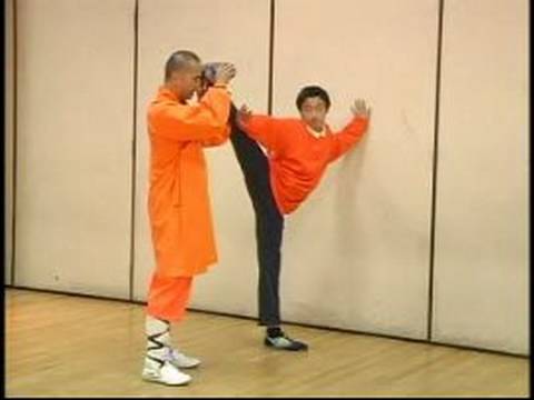 Shaolin Kung Fu Uzanıyor Ve Hamle: Shaolin Kung Fu Yan Tekme
