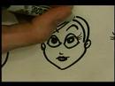 Nasıl Karikatür Kız Beraberlik İçin : Çizgi Film Kız Saç Çizim 