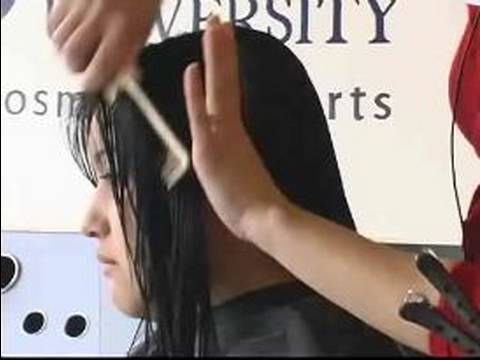 Nasıl Bir A-Line Bob Saç Modeli Kesmek İçin: Nasıl Saç A-Line Bob Saç Kesimi İçin Bölüm