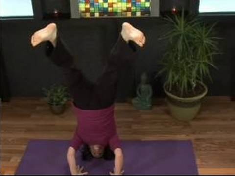 Nasıl Yoga Amuda: Geniş Tripod Yoga Başı Kaldır Resim 1
