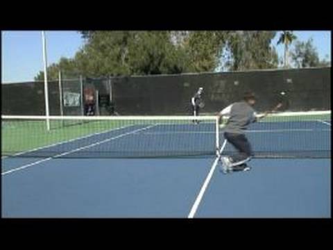 Tenis Çiftler Strateji: Dilimleri Net Çiftler Tenis Dönen