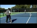 Tenis Çiftler Strateji: Bir Lob Çiftler Tenis Net Pozisyon