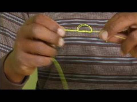 Satıra Knot Balıkçılık Sinek: Sinek Olta İle Bir Cerrah 's Düğüm Tying