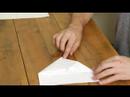 Nasıl Bir Kağıt Uçak Yapmak: Parmak Sahipleri Kağıt Uçak İçin Katlama Resim 3