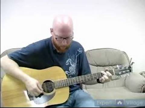 Akustik Gitar Şarkıları Çalmak Nasıl: Nasıl "buralarda" Akustik Gitar Oynanır Resim 1