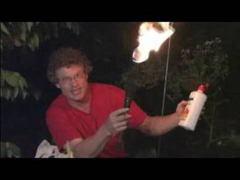 Yangın İpuçları Ve Teknikleri Yeme: Yakıt Ateş Yeme Test Resim 1